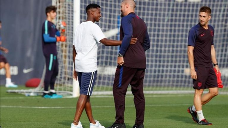 فيكتور فالديز - مدرب شباب برشلونة