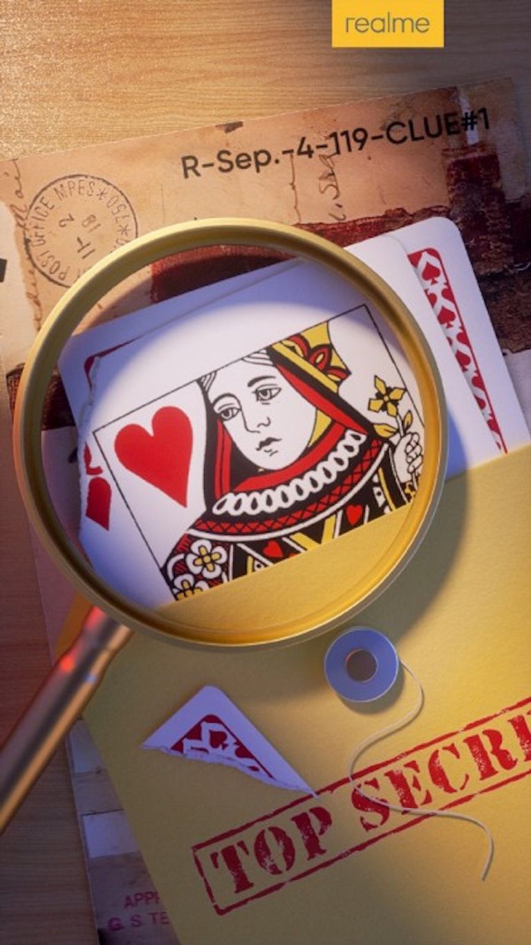 صورة نشرتها Realme تخص هاتفها المقبل