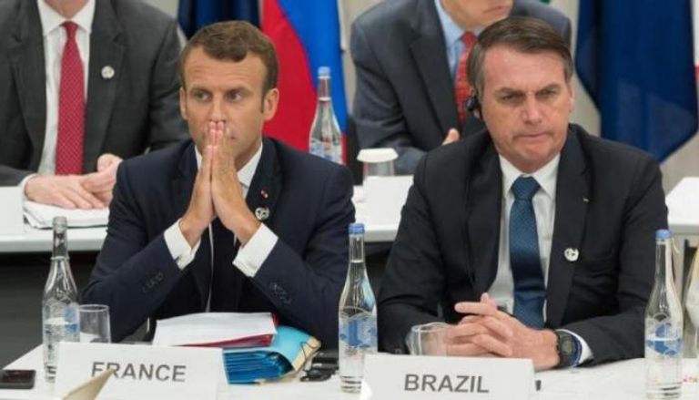 أول لقاء بين رئيسي البرازيل وفرنسا