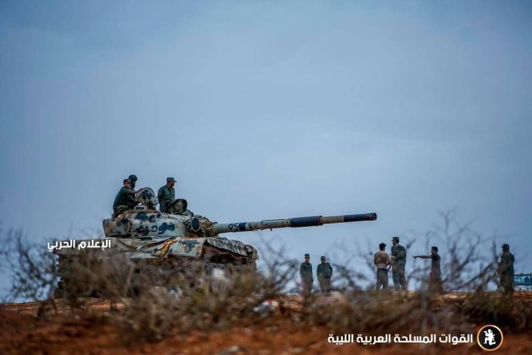 قوات تابعة للجيش الوطني الليبي