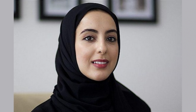 شما بنت سهيل بن فارس المزروعي، وزيرة الدولة الإماراتية لشؤون الشباب