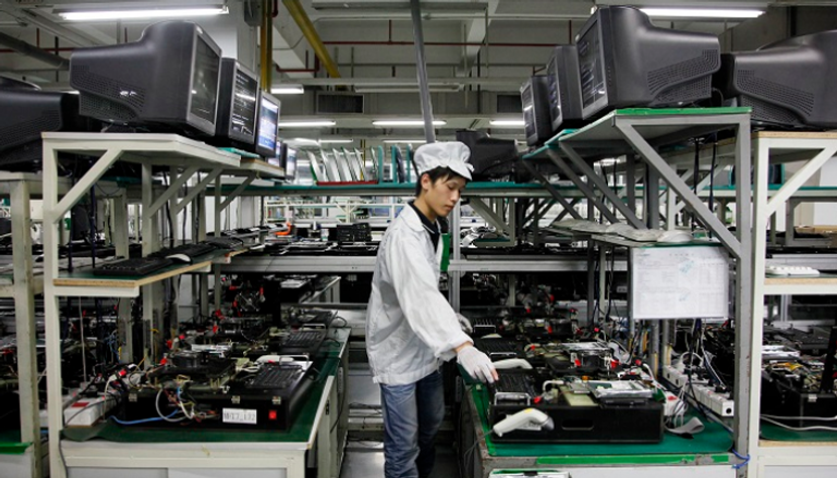 نمو أرباح المصانع الصينية 2.6% في يوليو