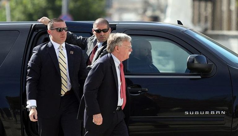 مستشار الأمن القومي الأمريكي جون بولتون يصل أوكرانيا - د.ب.أ