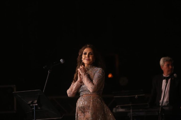 نادية مصطفى في مهرجان القلعة