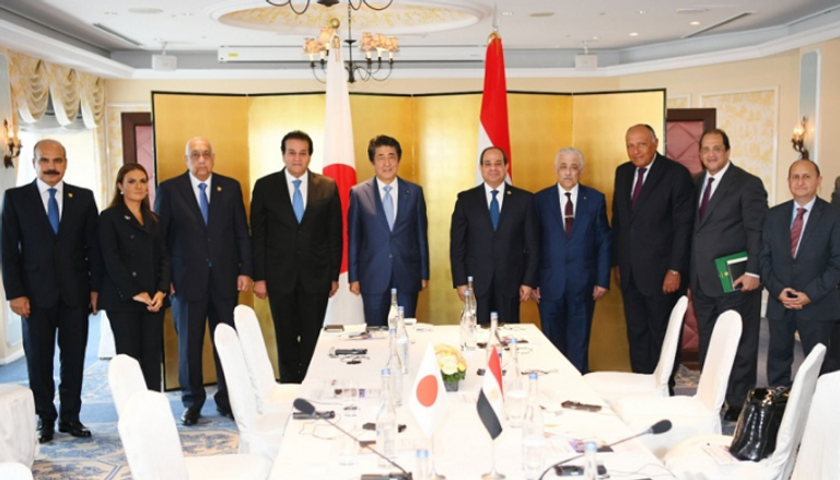 مصر واليابان تبحثان تعزيز العلاقات الاقتصادية بين البلدين