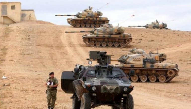 آليات عسكرية تابعة للجيش التركي في شمال سوريا - أرشيفية