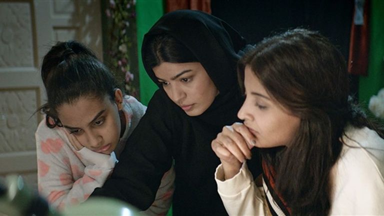 لقطة من الفيلم السعودي "المرشحة المثالية"