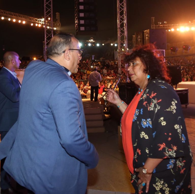 مدحت صالح بمحكى القلعة 