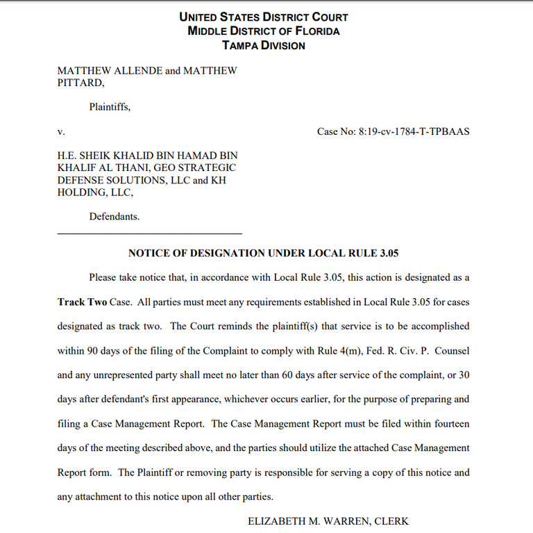 شقيق أمير قطر يتهرب من دعوى جنائية بأمريكا