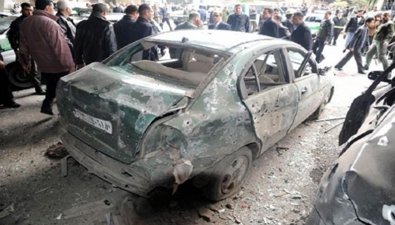 تفجير انتحاري سابق في العاصمة السورية دمشق
