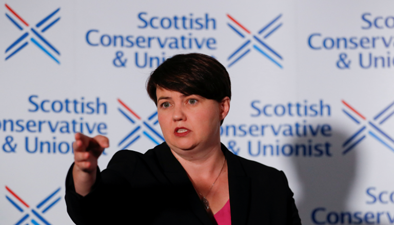  روث ديفيدسون زعيمة حزب المحافظين الاسكتلندي