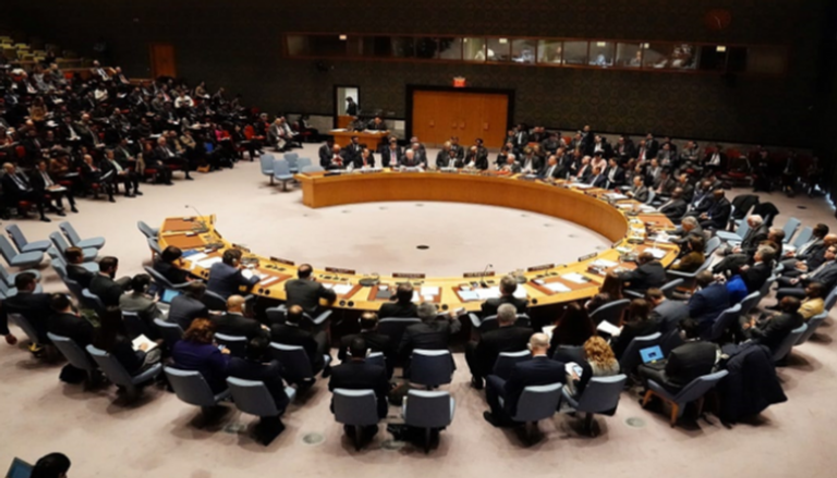 اجتماع سابق لمجلس الأمن الدولي