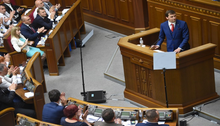 رئيس الوزراء الأوكراني أوليكسي جونشاروك - أ.ف.ب