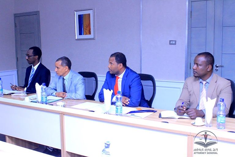 جانب من مراسم توقيع الاتفاقية بين إثيوبيا وكينيا