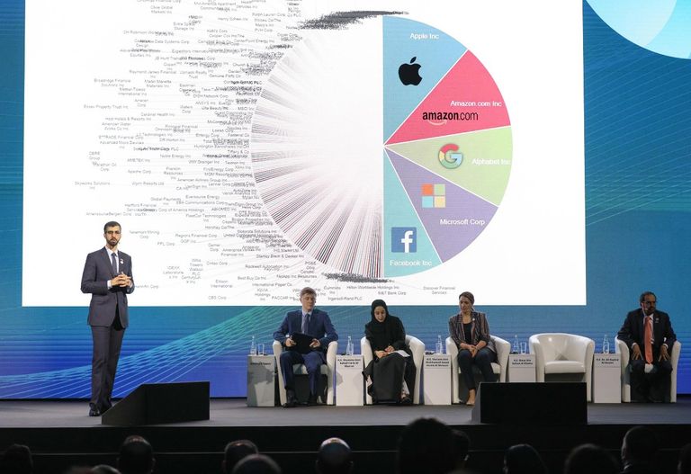 المتحدثون في الجلسة الرئيسية باليوم الثاني من فعاليات القمة