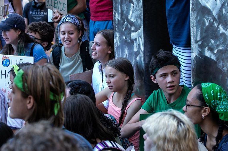 الناشطة جريتا تونبرج