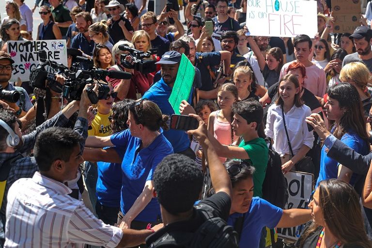 الناشطة جريتا تونبرج