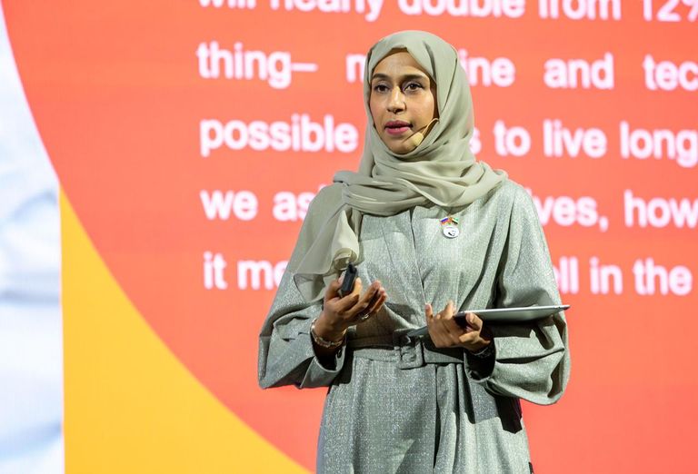 حصة بنت عيسى بوحميد، وزيرة تنمية المجتمع بدولة الإمارات