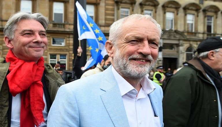 المظاهرات البريطانية- أ ف ب