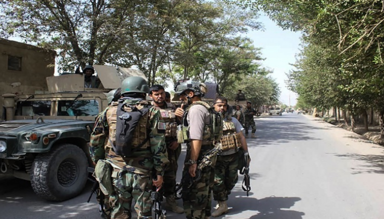 قوات من الجيش الأفغاني بعد السيطرة على قندوز 