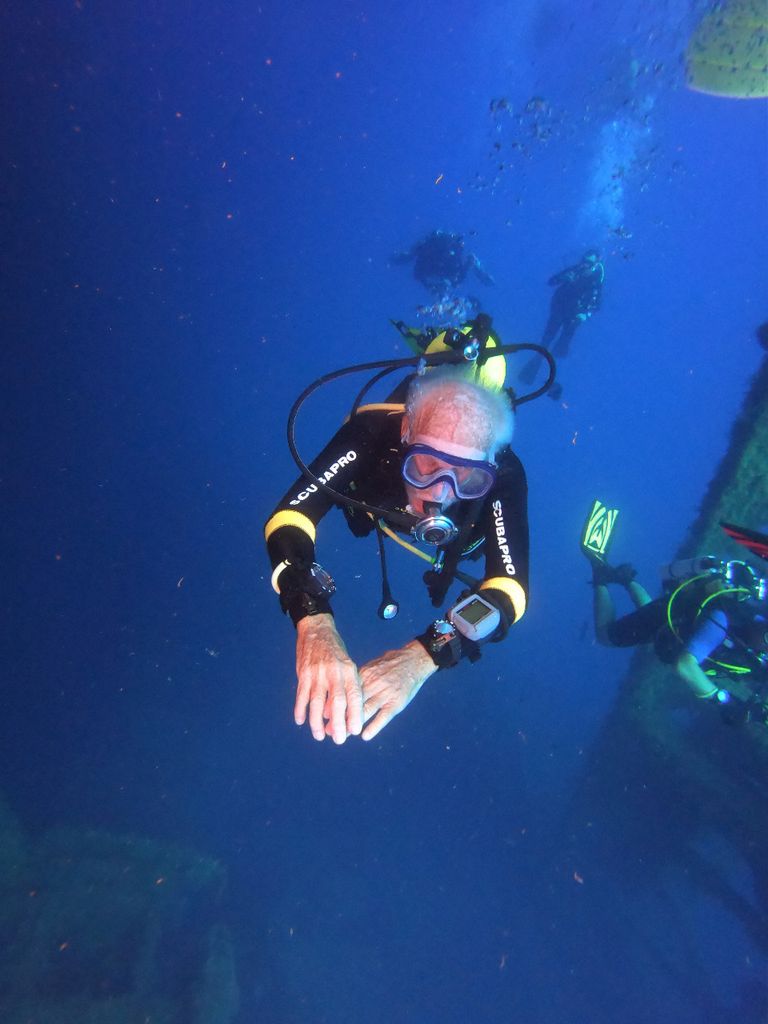 المحارب راي وولي خلال رحلته الأخيرة