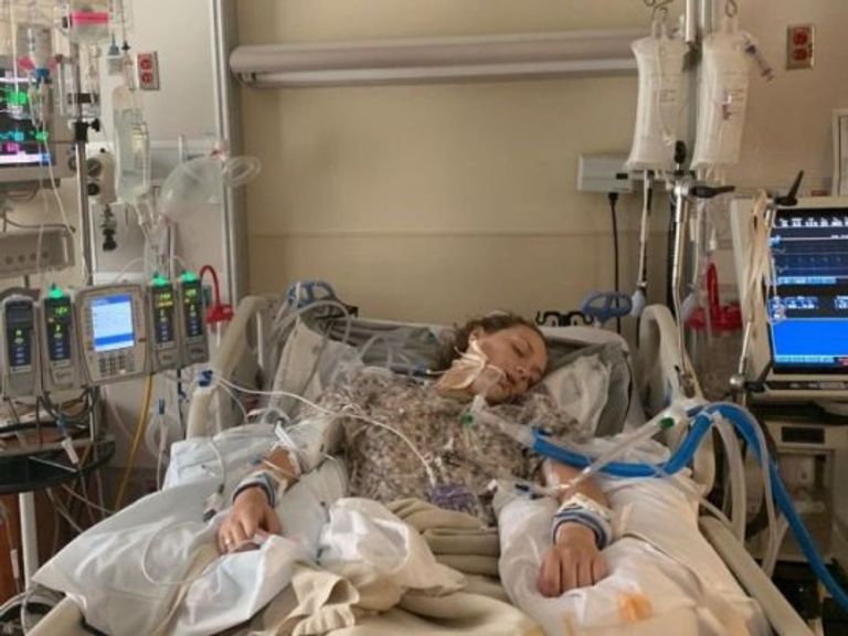 بدأت معاناة مادي بعد شعورها بألم شديد في الظهر والكلى