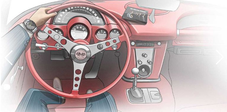 كابينة القيادة بطراز كورفيت الأحدث C8