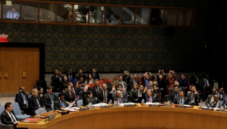جلسة بمجلس الأمن الدولي - رويترز