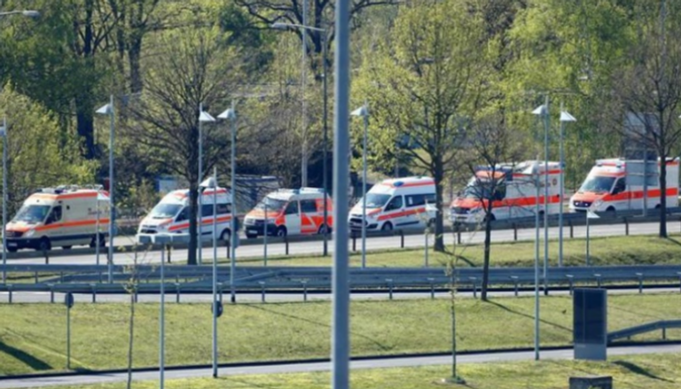 سيارات إسعاف في ألمانيا - رويترز