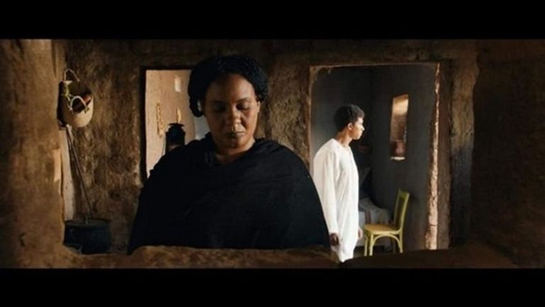 مشهد من الفيلم السوداني