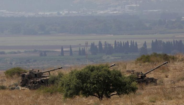المدفعية الإسرائيلية على حدود لبنان 