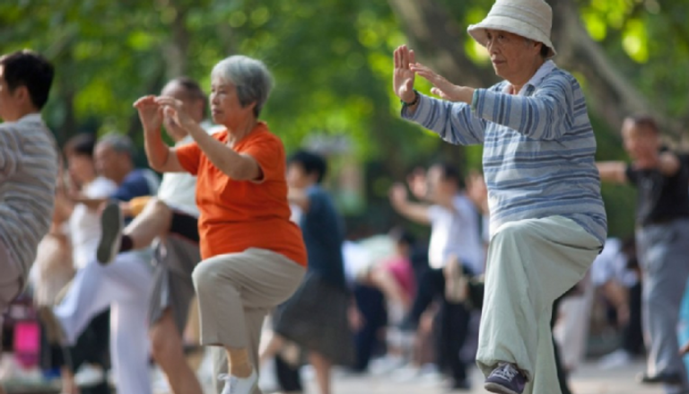 كبار السن في الصين 