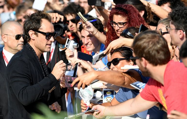 الممثل البريطاني جود لو