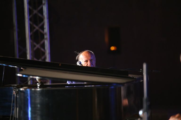 عمر خيرت خلال حفل محكى القلعة