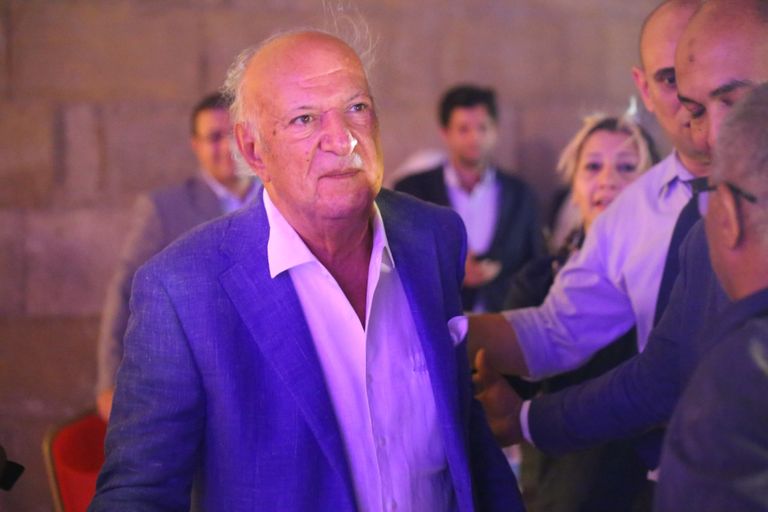 عمر خيرت خلال حفل محكى القلعة