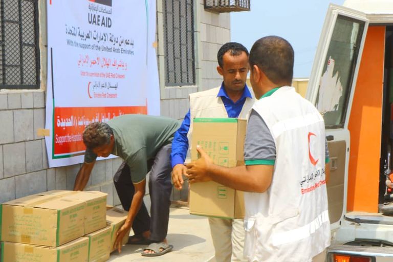 الإمارات تدعم مستشفيات الساحل الغربي اليمني لمواجهة الأوبئة