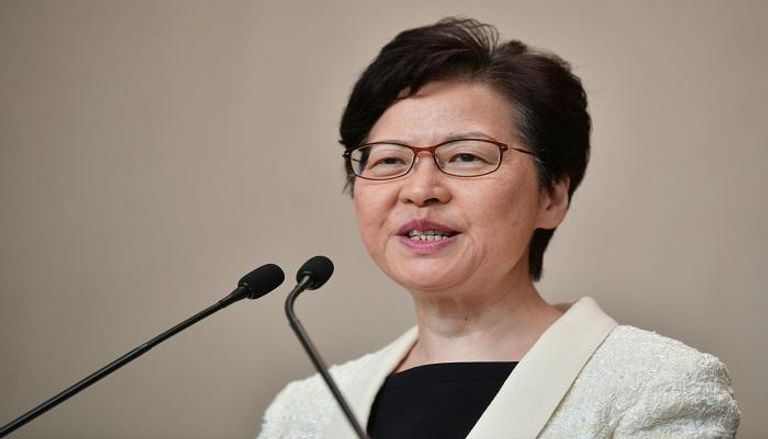 كاري لام رئيسة السلطة التنفيذية في هونج كونج