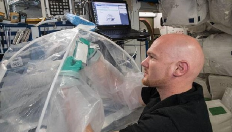 تجارب أجريت في محطة الفضاء الدولية لاختبار امكانية تصلب الخرسانة 