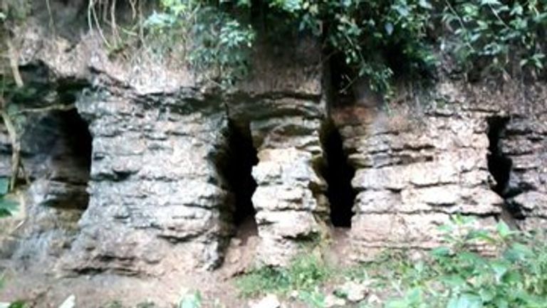 صورة للكهف المكتشف في إقليم أوروميا 