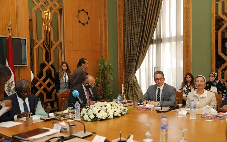 بالصور.. بروتوكول تعاون بين مصر وغينيا في مجال المتاحف