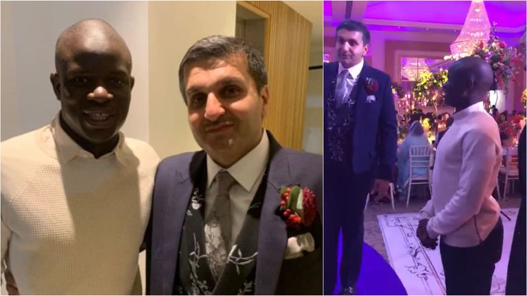 نجولو كانتي لاعب وسط تشيلسي