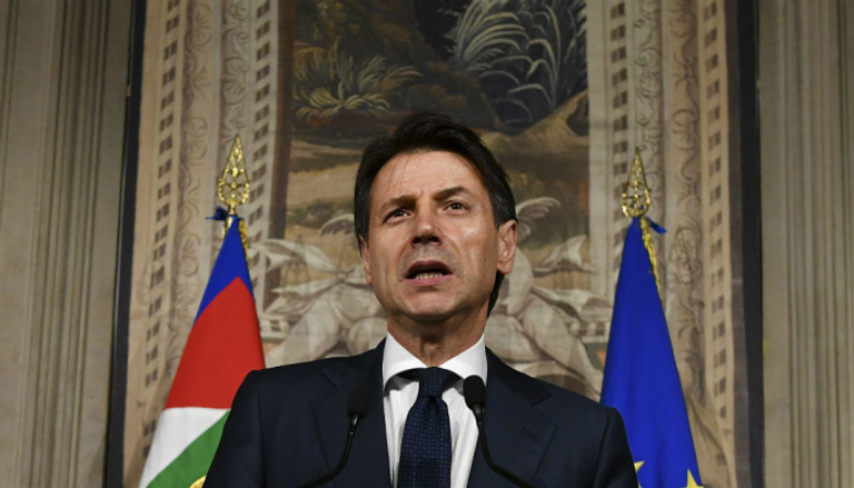 رئيس الوزراء الإيطالي المكلف جوزيبي كونتي