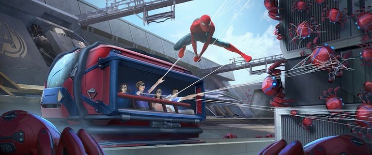 تجارب فريدة من "عالم مارفل" في مدينة "ديزني لاند باريس" للألعاب