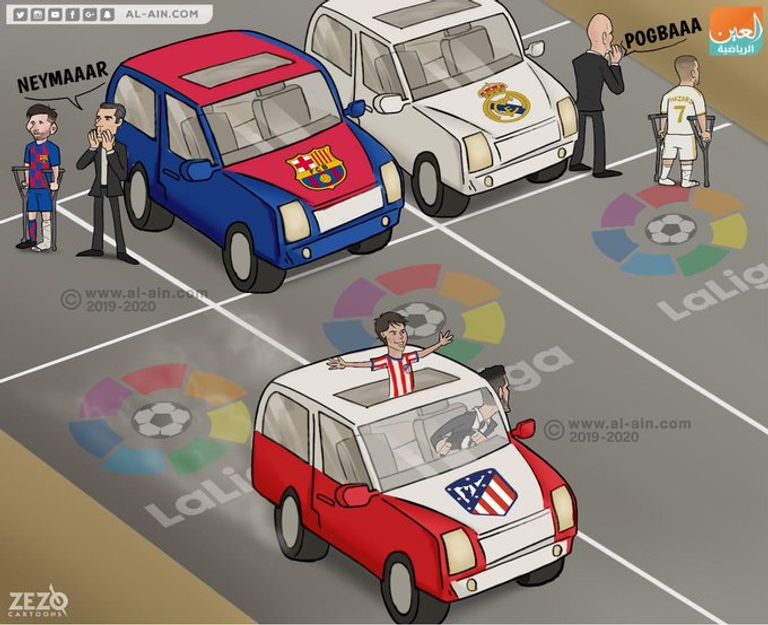 دييجو سيميوني مدرب أتلتيكو مدريد