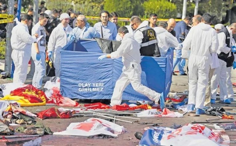 إحدى الهجمات الإرهابية في أنقرة عام 2015 - أرشيفية