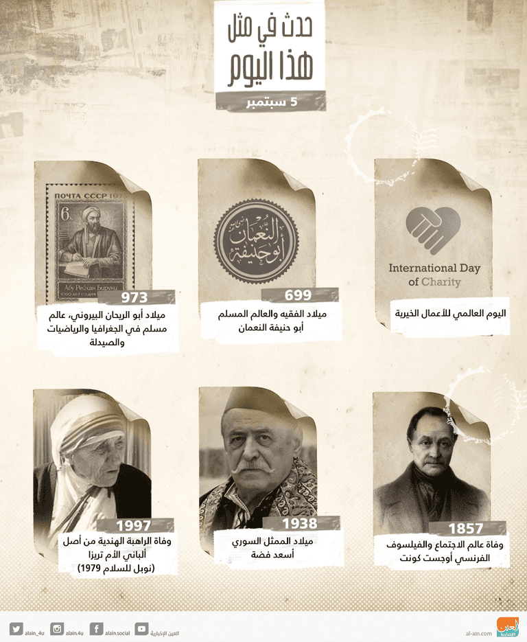 حدث في 5 سبتمبر