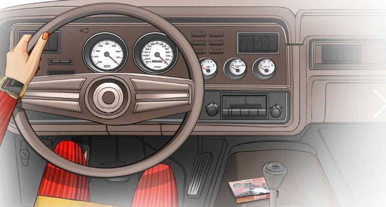 كباينة القيادة بالجيل السادس من طراز موستانج