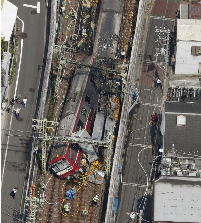 القطار المنكوب 