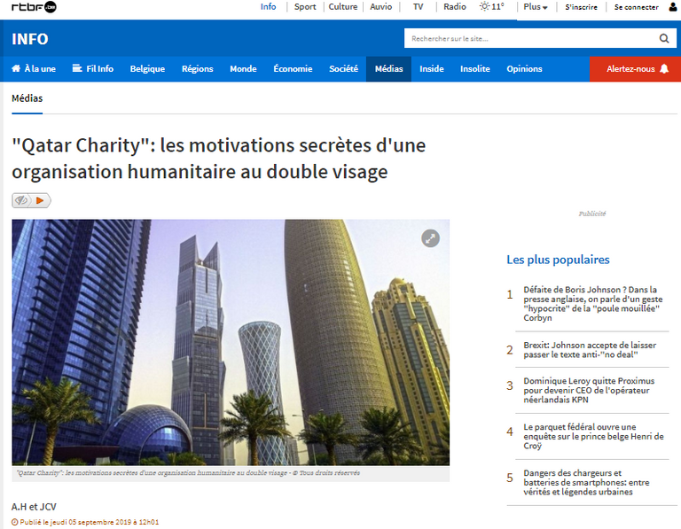 التمويل القطري للإرهاب في أوروبا