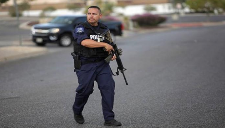 شرطي في تكساس الأمريكية - رويترز